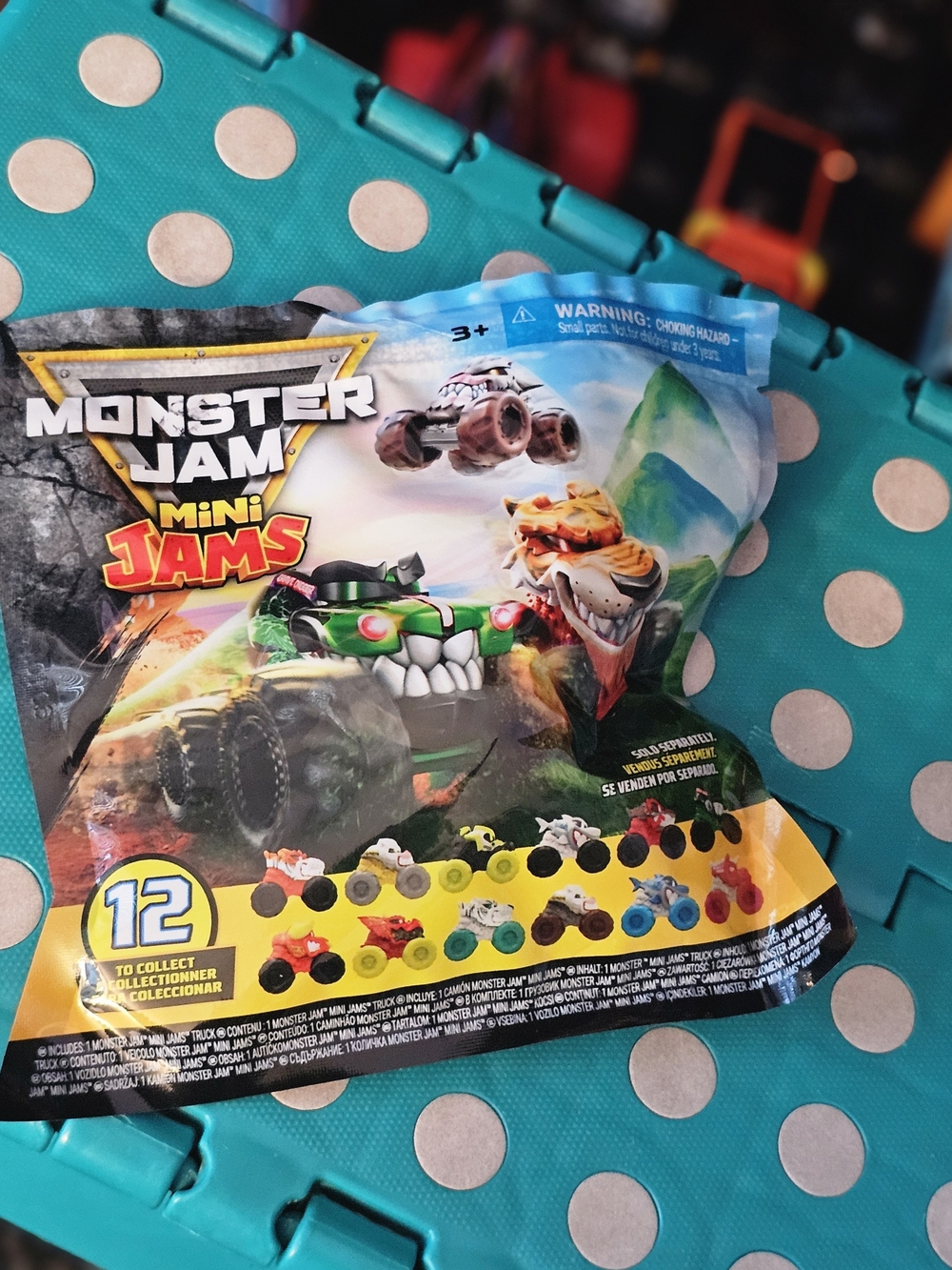 Monster Jam Mini Jams Series 21 Rare Chase Catastrophe Monster Truck 1:87